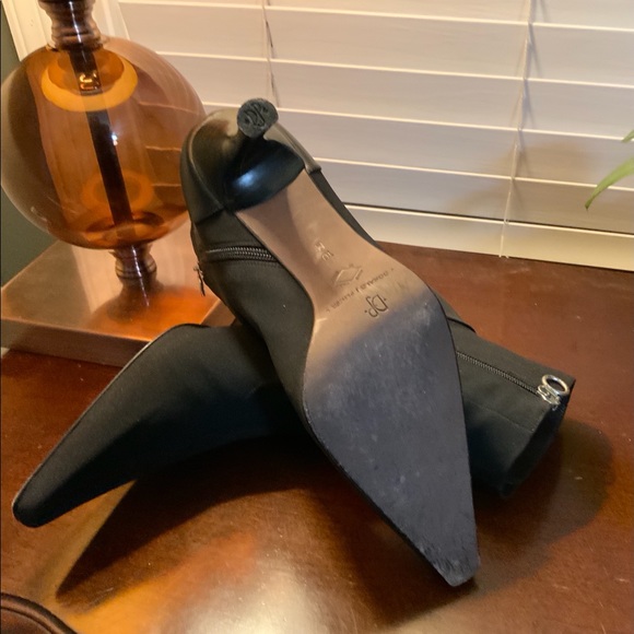 Black Donald J. Pliner Booties - Picture 8 of 10